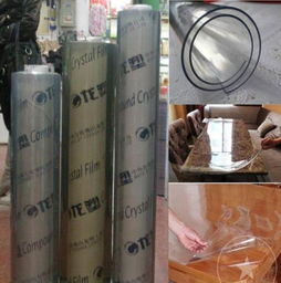 pvc透明水晶布 桌布軟玻璃 無塵車間 環保 食品級 美觀 廠家